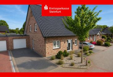 Familienglück in jungem Wohngebiet - mit Kamin, überdachter Terrasse und zusätzlichem Spitzboden