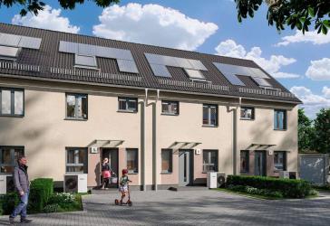 Reihenendhaus mit Garten, Terrasse, Garage und Studio