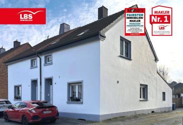 Charmante Doppelhaushälfte, 127 m², mit großzügigem Garten in E-Schonnebeck
