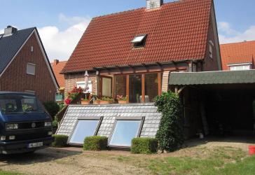 Siedlungshaus in Rotklinkerbauweise mit Südausrichtung und einzugsfertig