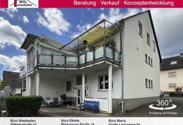 Großzügiges 2-3 Familienhaus mit Luxus-Wintergarten, großer Terrasse, kleiner Garten in ruhiger Lage von Oestrich-Winkel