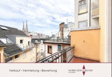 2-Zimmer-Altbauwohnung mit Balkon in Baden-Baden Innenstadt