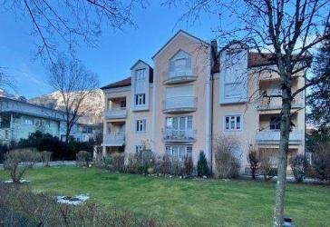 Sonniges Wohnen mit Bergblick: Gepflegte 3-Zi.-Terrassenwohnung in Bad Reichenhall.