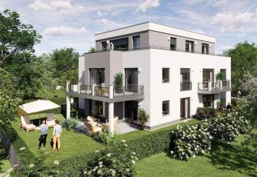 Wir übernehmen die Grunderwerbsteuer! Bezugsfertig in Kürze - 2-Zi.-Whg. mit Privatgarten, Tageslichtbad + Gäste-Wc, Lift, Einzelstellplatz, U6