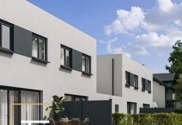 Moderne Doppelhaushälften in Kaarst - Neubau im KfW-55-Standard mit Garten