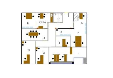 216m² Büro mit Empfang oder Ladenlokal/Showroom + 110m² Nutzfläche
