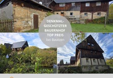 Bauernhof oder Gartengrundstück bei Bautzen mit 1200m² Grundstück zum Schnäppchen-Preis
