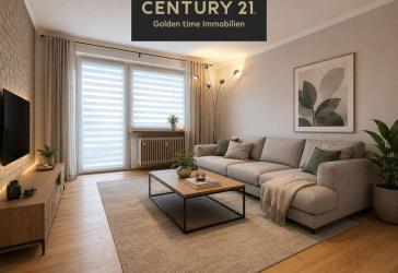 ***Sofort einziehen! Renovierte 3-Zimmer-Wohnung mit Einbauküche und Garage in zentraler Lage***