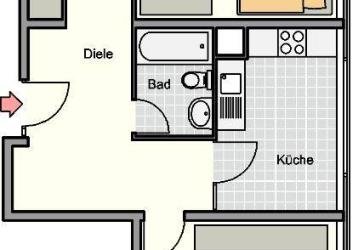 79 m ² zum fairen Preis - 359 EUR Kaltmiete
