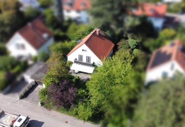 Charmantes Baugrundstück mit Altbestand in ruhiger Gartenstadtlage von Pasing-Obermenzing