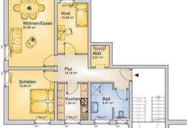 Über den Dächern Nürnbergs: Helle 3-Zimmer-Wohnung mit Balkon & Aufzug