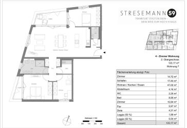 Neubau 4-Zimmer-Wohnung mit 2 Loggien - Erstbezug