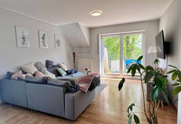 Mitten in Elsen- schöne 3-Zimmer-Maiosonettwohnung mit Garage