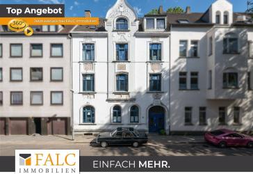 Historischer Altbau mit Stuckfassade, großzügigem Garten und außergewöhnlicher Maisonettewohnung