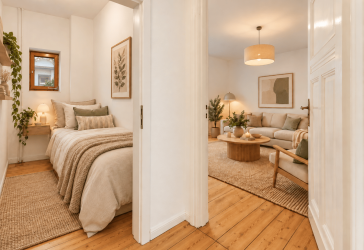 PROVISIONSFREI – Kleine, gemütliche 2-Zimmer-Altbauwohnung im beliebten Brüsseler Kiez – BEZUGSFREI