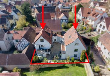 ZWEI HÄUSER AUF EINEM GRUNDSTÜCK! In Wiesbaden-Kloppenheim