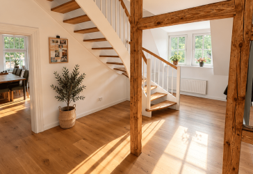 Sanierter Altbau mit Charme – 115 m², Garten, Garage - Mit Provision & ausgebaute Dachgeschossebene