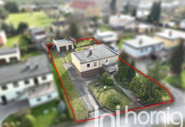 Einfamilienhaus in Hochkirch - Bungalow mit Nebengelass und Garten