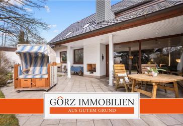 Achtung! - Idyllisch und ruhig gelegen - hochwertiges Einfamilienhaus direkt am Naturgebiet mit Garage!