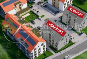 Moderne 4-Zimmer-Neubauwohnung mit Balkon