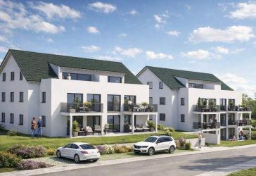 Moderne 4 Zimmer Neubauwohnung mit Balkon