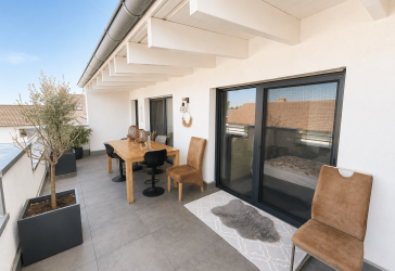 Exklusive 5- Zimmer- Dachgeschosswohnung mit Penthouse-Charakter
