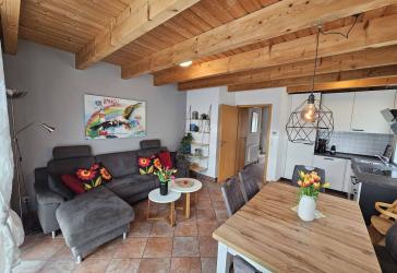 Reihenendhaus mit 4 Schlafzimmern in direkter Nähe zum Deich am Rand des Seepark Burhave!