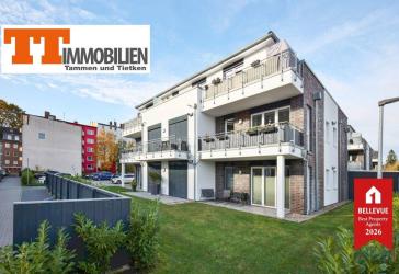 Lichtdurchflutete 3-Zimmer-Wohnung in ruhiger Lage nahe dem Kurpark in Wilhelmshaven!
