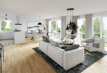 Eine Etage für sich! Geräumige 5-Zimmer-Wohnung mit großem Garten