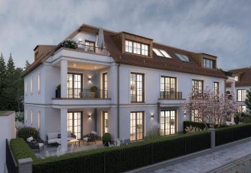 Exklusive, lichtdurchflutete 4-Zimmer-Gartenwohnung über 2 Ebenen (EG + UG)