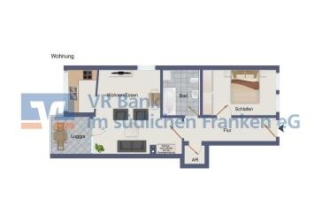 Gepflegte Kapitalanlage mit Entwicklungspotenzial - langjährig vermietet & Tiefgaragenstellplatz