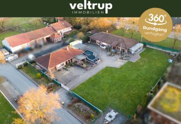 Zwei Immobilien, ein Standort. Hochwertig saniertes Wohnhaus und Gewerbeimmobilie auf 3.078 m²
