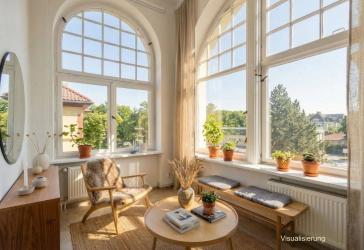 Premium-Lage! Sanierte 6-Zimmer-Wohnung mit viel Platz