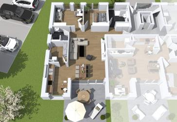 Schöne Eigentumswohnung mit 3 Zimmer und Terrasse in Oldenburg / Bürgerfelde