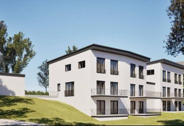 Hermerath: Neubau-Doppelhaushälfte mit 161 m² Wfl. 243m² Grdst. und Panoramablick
