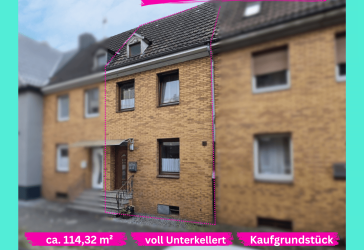 Attraktives Reihenmittelhaus in Herne-Baukau | 5 Zimmer & sonniger Garten | Vermietet