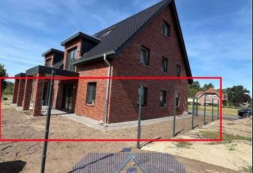 Neubau Erstbezug: Energieeffiziente 3-Zimmer-Erdgeschosswohnung mit Terrasse (KfW40)