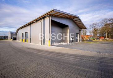 Ladbergen || BJ. 2023 || 9.825 m² Grundstück || 2.152 m² Halle || Erweiterung bereits genehmigt