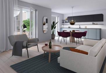 3 Zimmer mit Privatgarten in Waldkirch-Kollnau