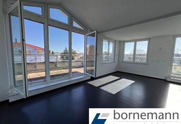 N-Nord! Ansprechendes Penthouse, 5 Zi., 166 m², große Dachterrasse + 2 TG!