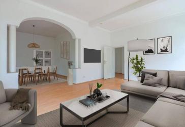 PROVISIONSFREI (Privatverkauf): Große 4-Zimmer-Wohnung in historischen Villa am Naturschutzgebiet