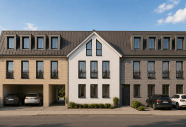 Zündorfer Höfe - Neubau - 3-Zimmer Maisonette Wohnung mit Stellplatz und Balkon 100m vom Rhein/Groov