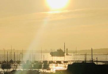 Maritimes Wohnen in Laboe - Wohnung mit einzigartigem Fördeblick