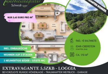 ***Extravagante Maisonette-Wohnung in zauberhafter Wohnlage!***