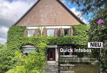 Freistehendes Ein- bzw. Zweifamilienhaus auf großzügigem Grundstück in guter Lage von Plettenberg