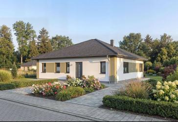 Wohnkomfort auf einer Ebene: Neubau-Bungalow in begehrter Lage