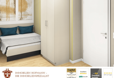 Zentral wohnen in Landshut - 2-Zimmer-Neubauwohnung vollmöbliert nahe der Altstadt