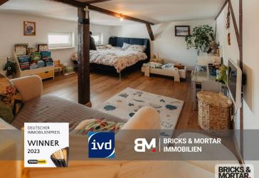 Maisonette-Highlight im Dachgeschoss mit Balkon und viel Gestaltungsspielraum