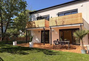 Eibach klimatisierte Neubau-Gartenwohnung mit 147 m² eigenem Garten - Erstbezug im Erdgeschoss