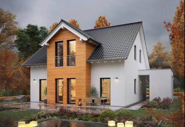 Stadtvilla pur: Einfamilienhaus mit 146 m² in Bülten